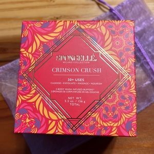 Spongellé CRIMSON CRUSH DUO (2) Body Buffers Sponge